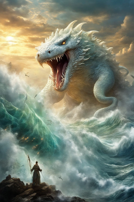 giant sea monsters art