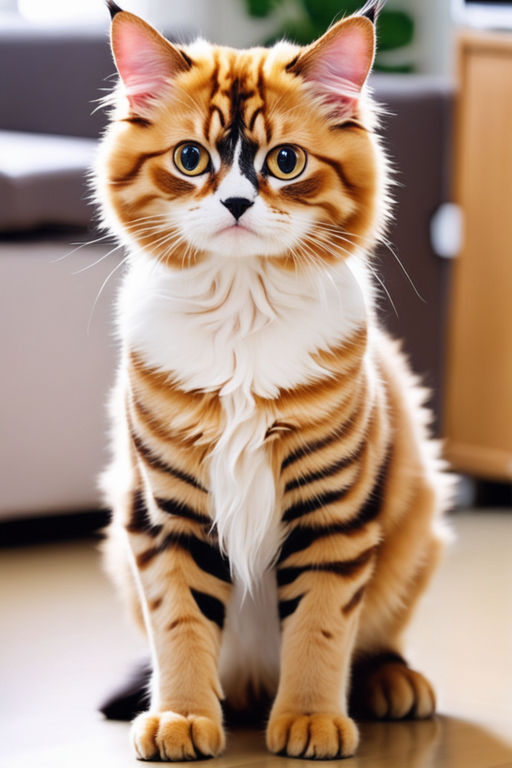 half tiger half cat