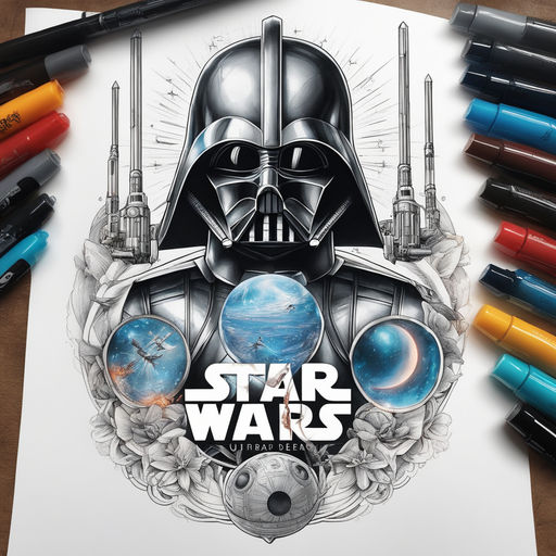 star wars darth vader drawing