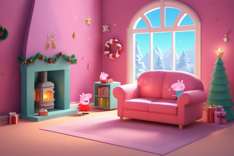 Who is inside Peppa Pig's house in the Peppa Pig house wallpaper? :  r/peppapiglore