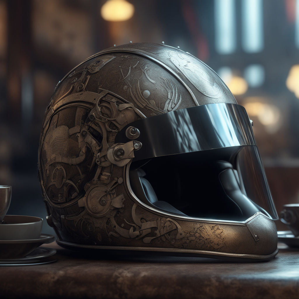 ArtStation - Damaged helmet lvl 3 PUBG