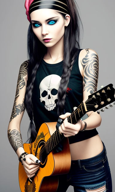 Guitar tattoo HD wallpapers  Pxfuel