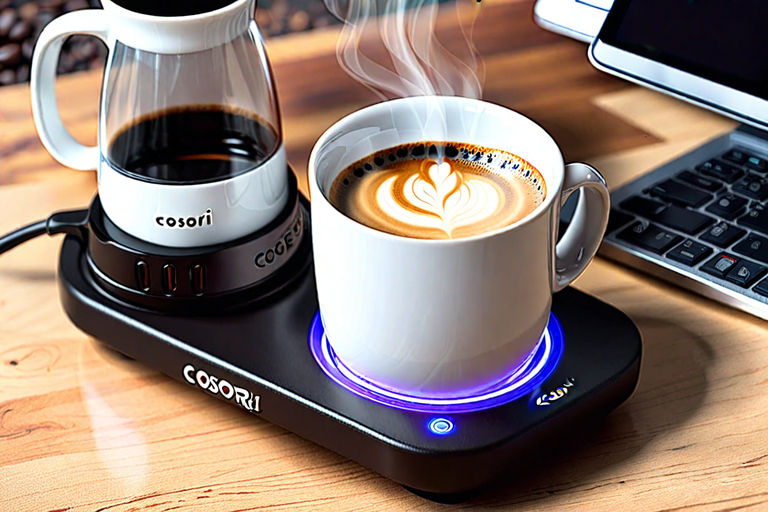 COSORI Coffee Mug Warmer & Mug Set, Beverage Cup Indonesia