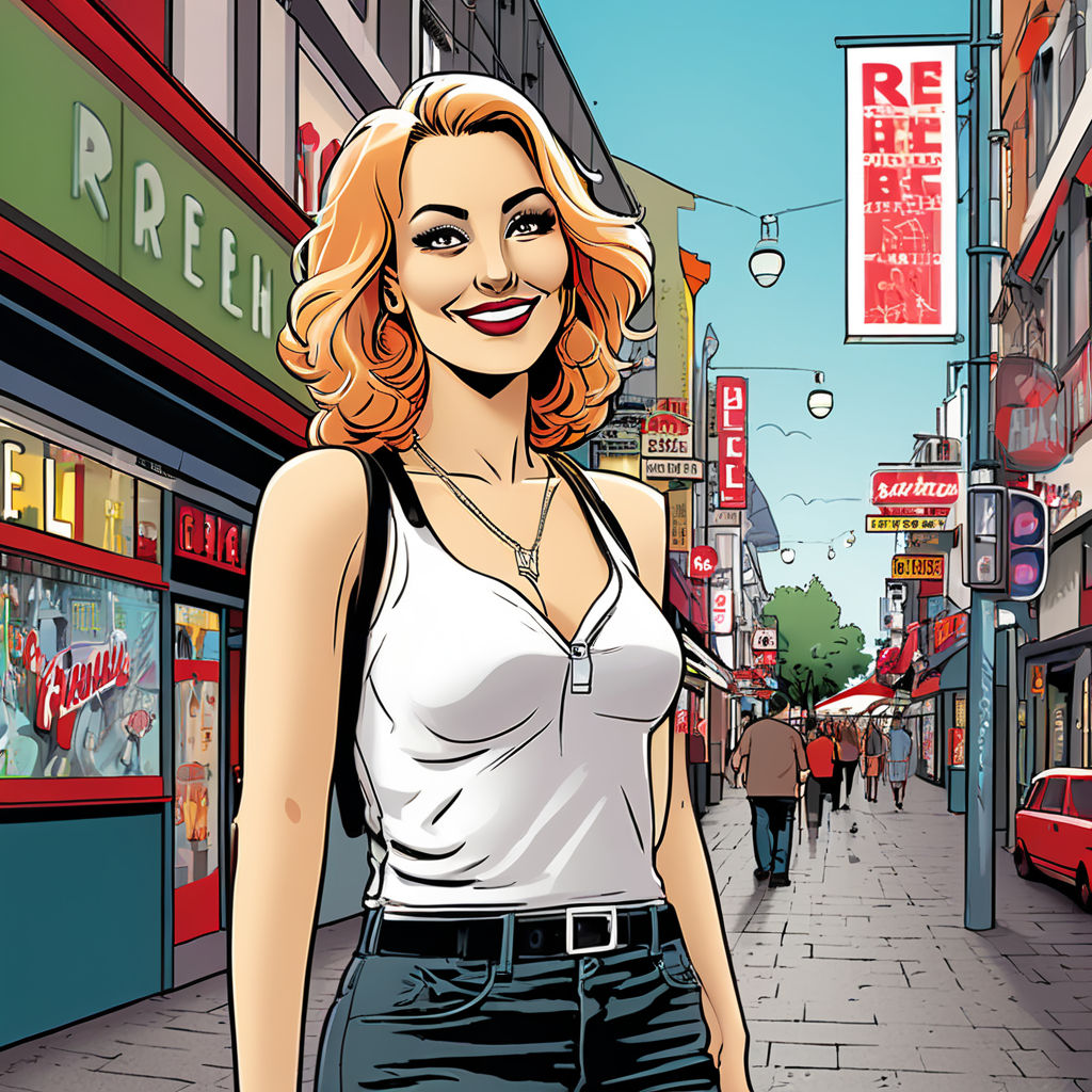 GRAPHIC NOVEL PINUP PLAYED BY Mika Schneider