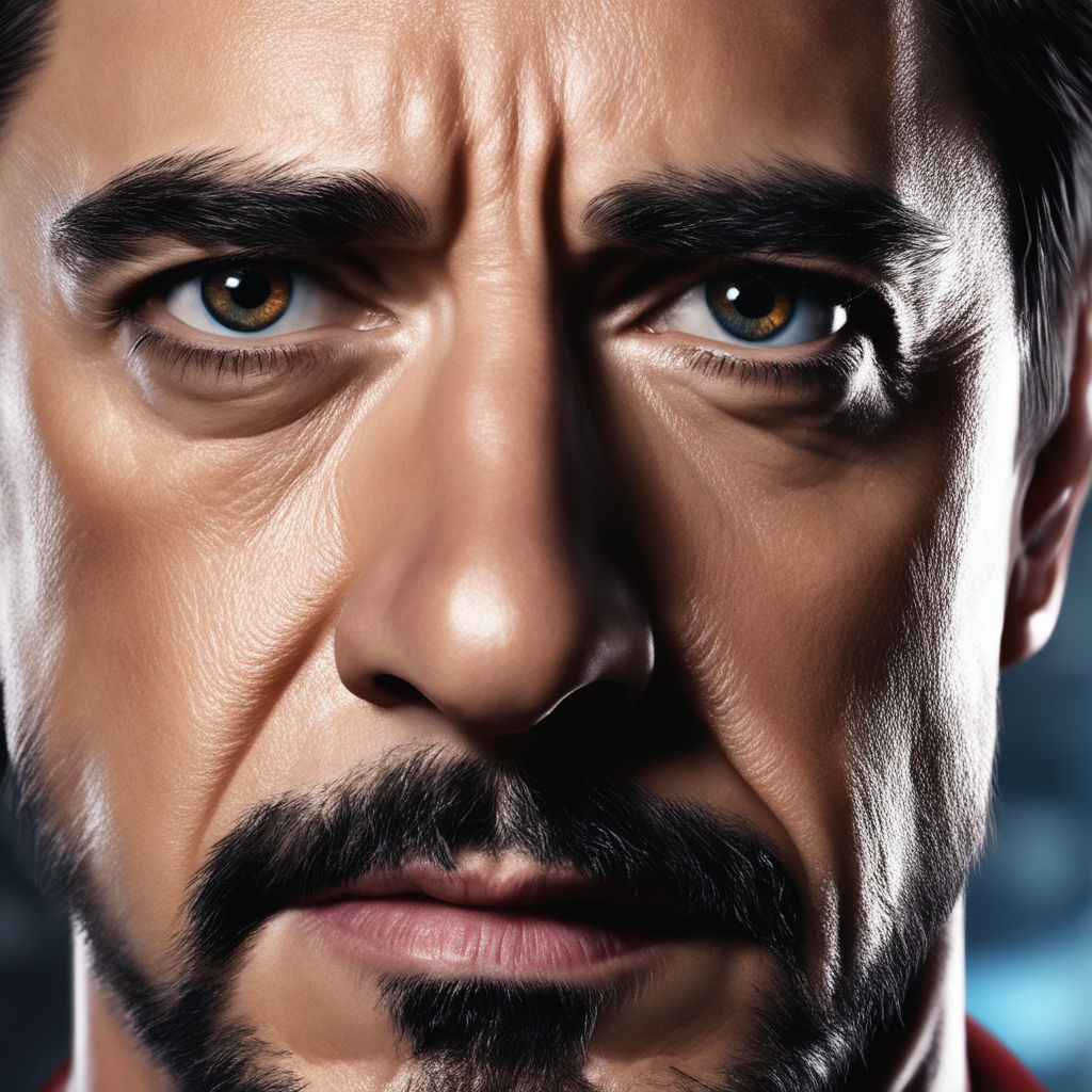 iron man 3 tony stark beard