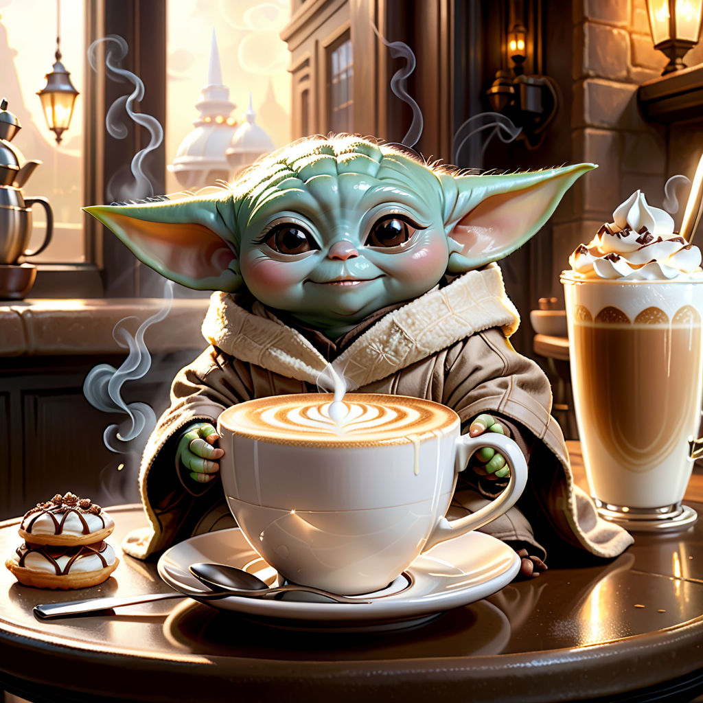 Grogu / Baby Yoda 3D Coffee Mug