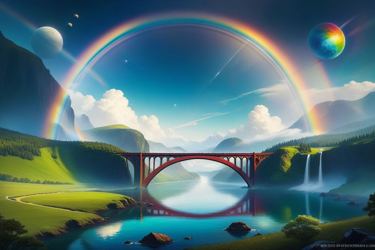 rainbow bridge for the sky