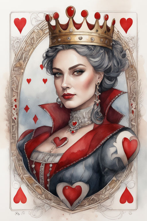 Queen of Hearts (w/Hedgehog, Alice in Wonderland) 234 - Hot Topic Excl