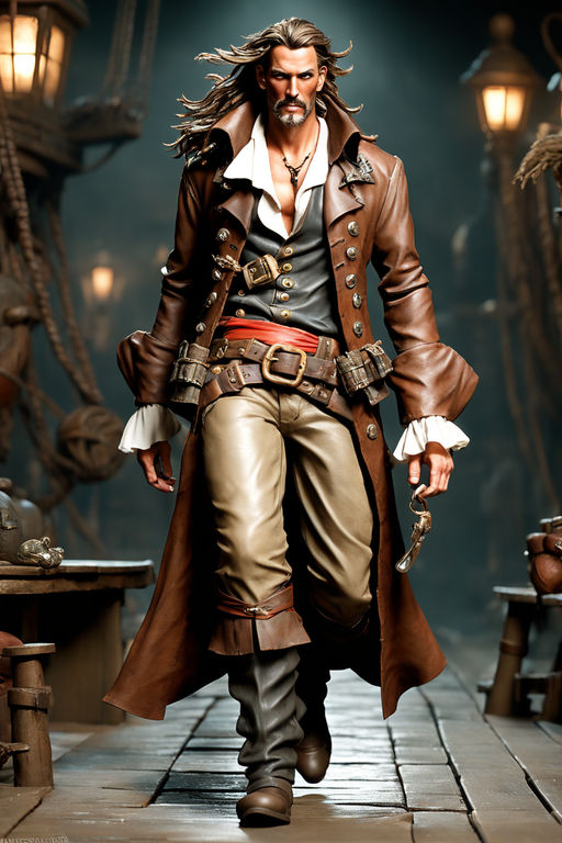 Swashbucklin' Men's Privateer Pirate Shirts & Vests