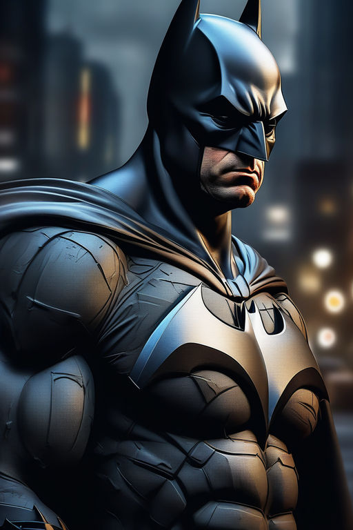 Detailed batman wallpaper in crisp 8k resolution