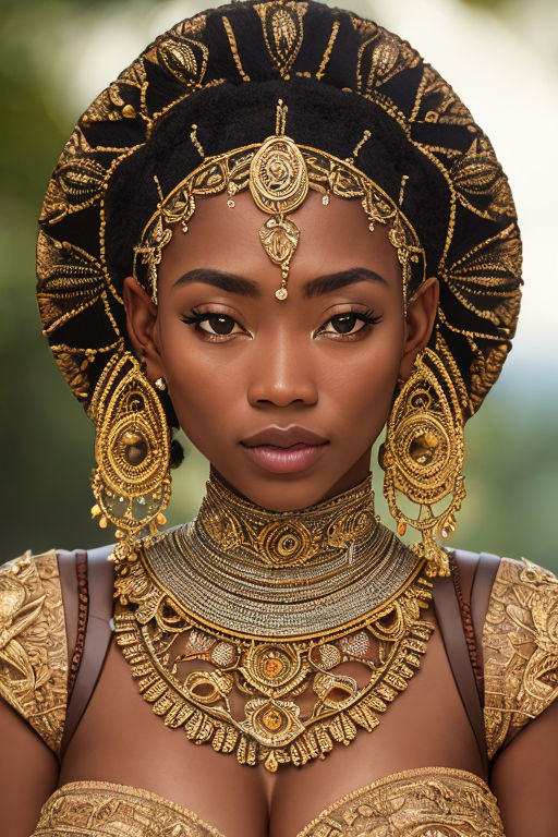 african queen crowns