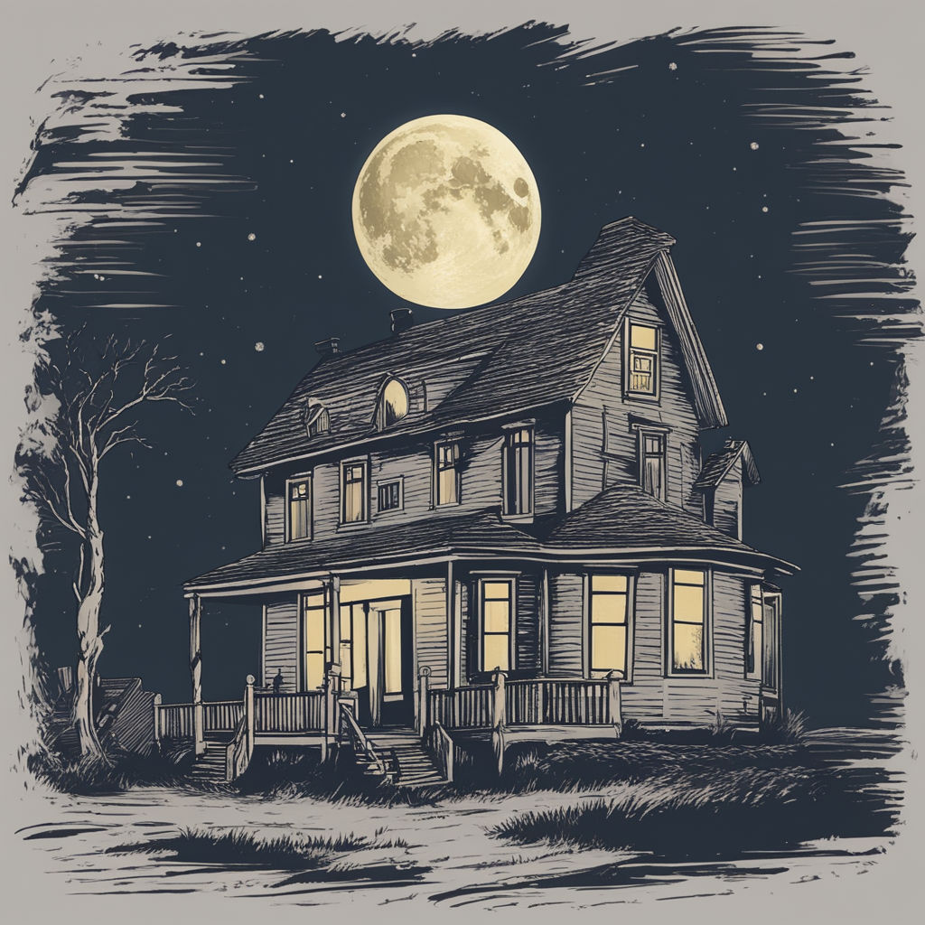 Haunted house with ghosts theme 2 - eps10 vector illustration Stock Vector  Image & Art - Alamy