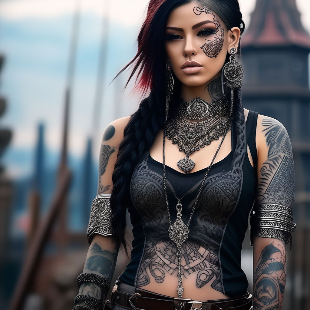 Create dynamic edits, curate your gallery and immerse yourself in inspiring  and motivating content. | Girl neck tattoos, Neck tattoos women, Tattooed  girls models