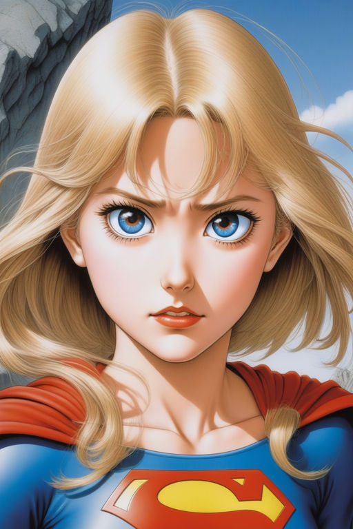 Exploring images in the style of selected image: [Anime Supergirl] | PixAI