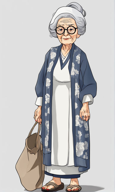 Share more than 79 old lady anime characters super hot - in.cdgdbentre