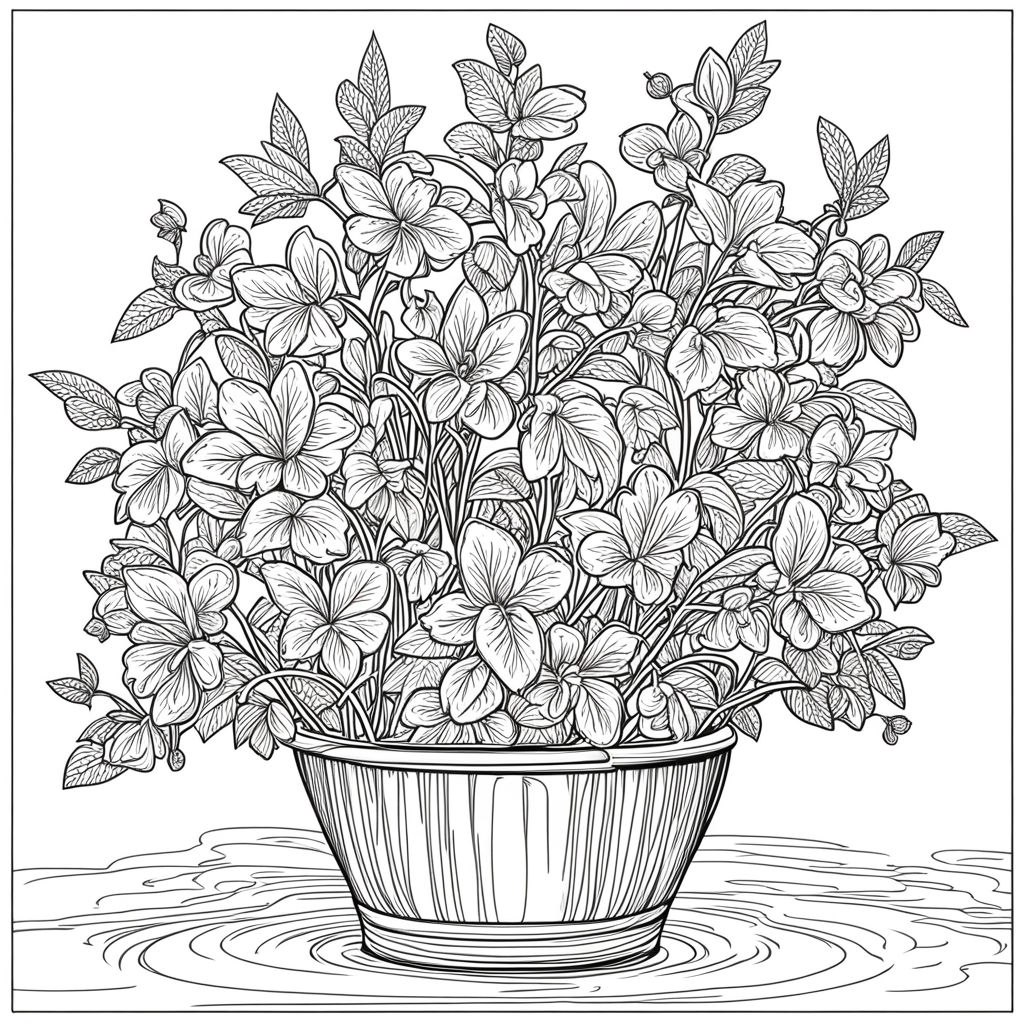 Flower pot stock illustration. Illustration of plant, life - 7595257