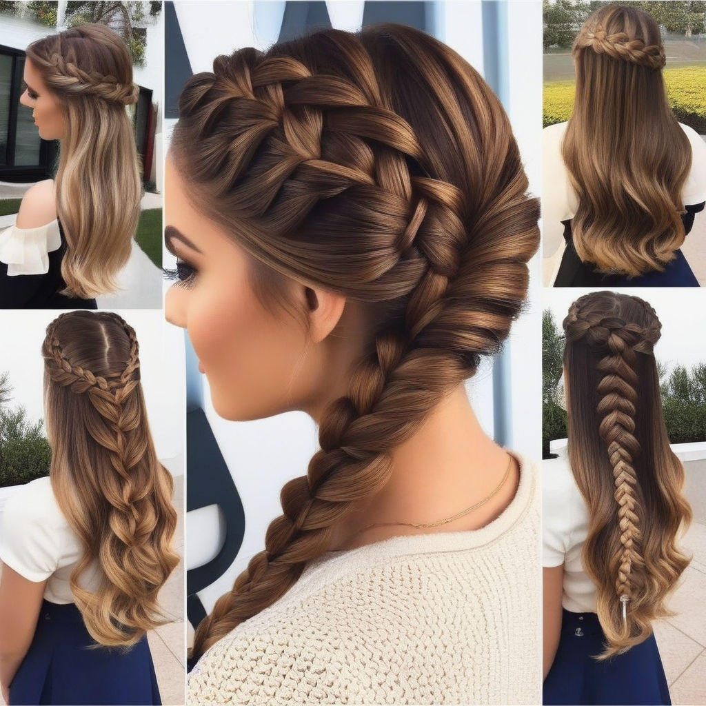 11 Braided Ponytail Tutorials Perfect for Fall | Hello Glow