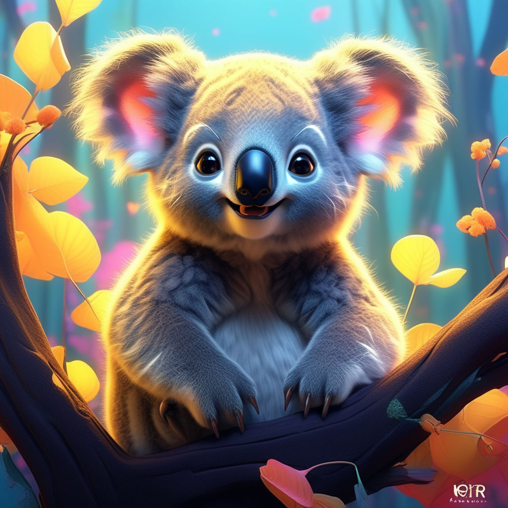 A koala bear - Playground