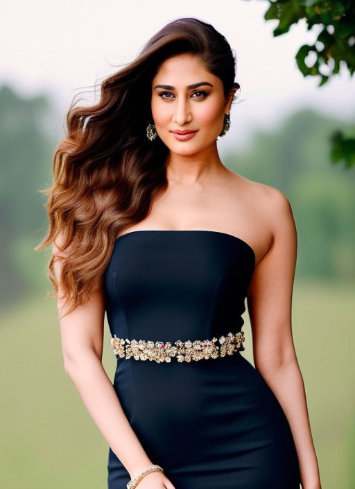 Kareena Kapoor In Black Dress | 3d-mon.com