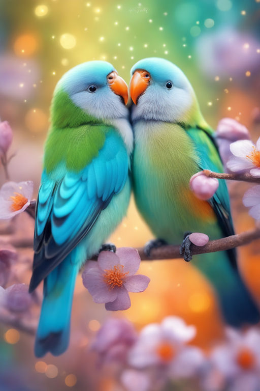 sweet love birds wallpapers