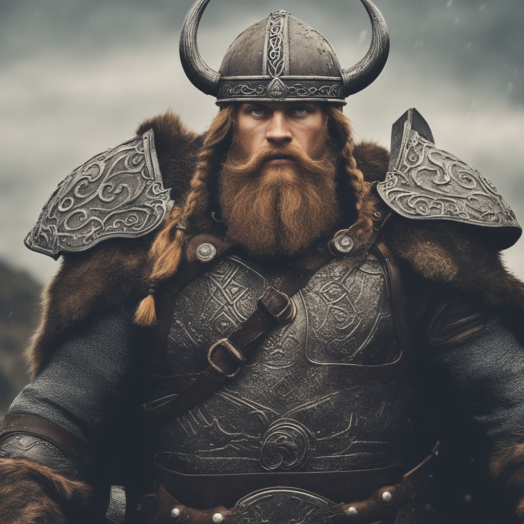 A rather random Viking style character ive made inspired by the viking  queen on insta, ive only done concept art in the past but this is the first  ive finished. : r/ImaginaryCharacters