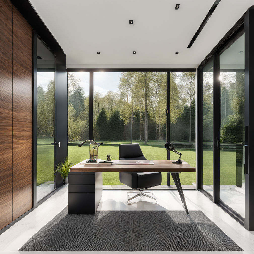 minimalist executive office design