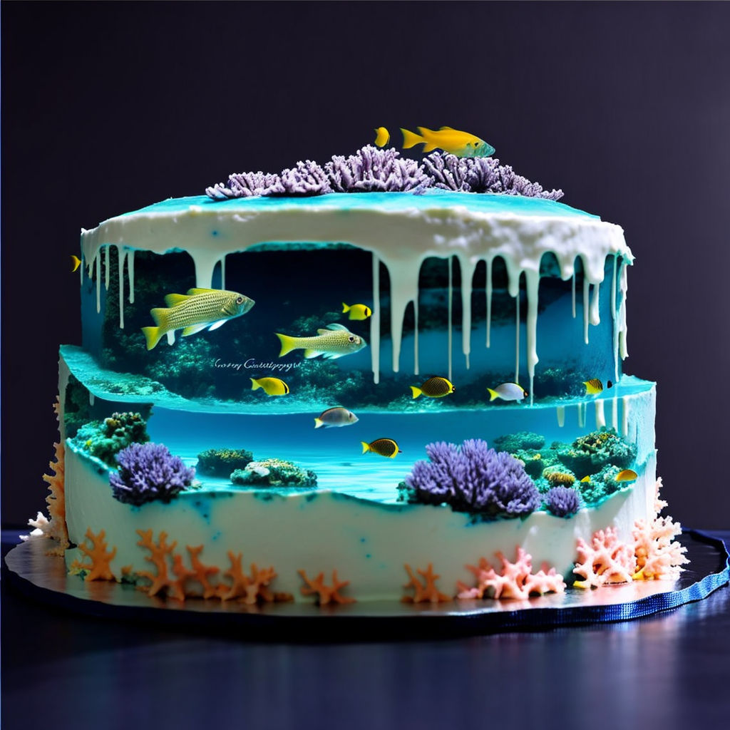 Underwater Creatures Theme Cake Delivery Chennai, Order Cake Online  Chennai, Cake Home Delivery, Send Cake as Gift by Dona Cakes World, Online  Shopping India