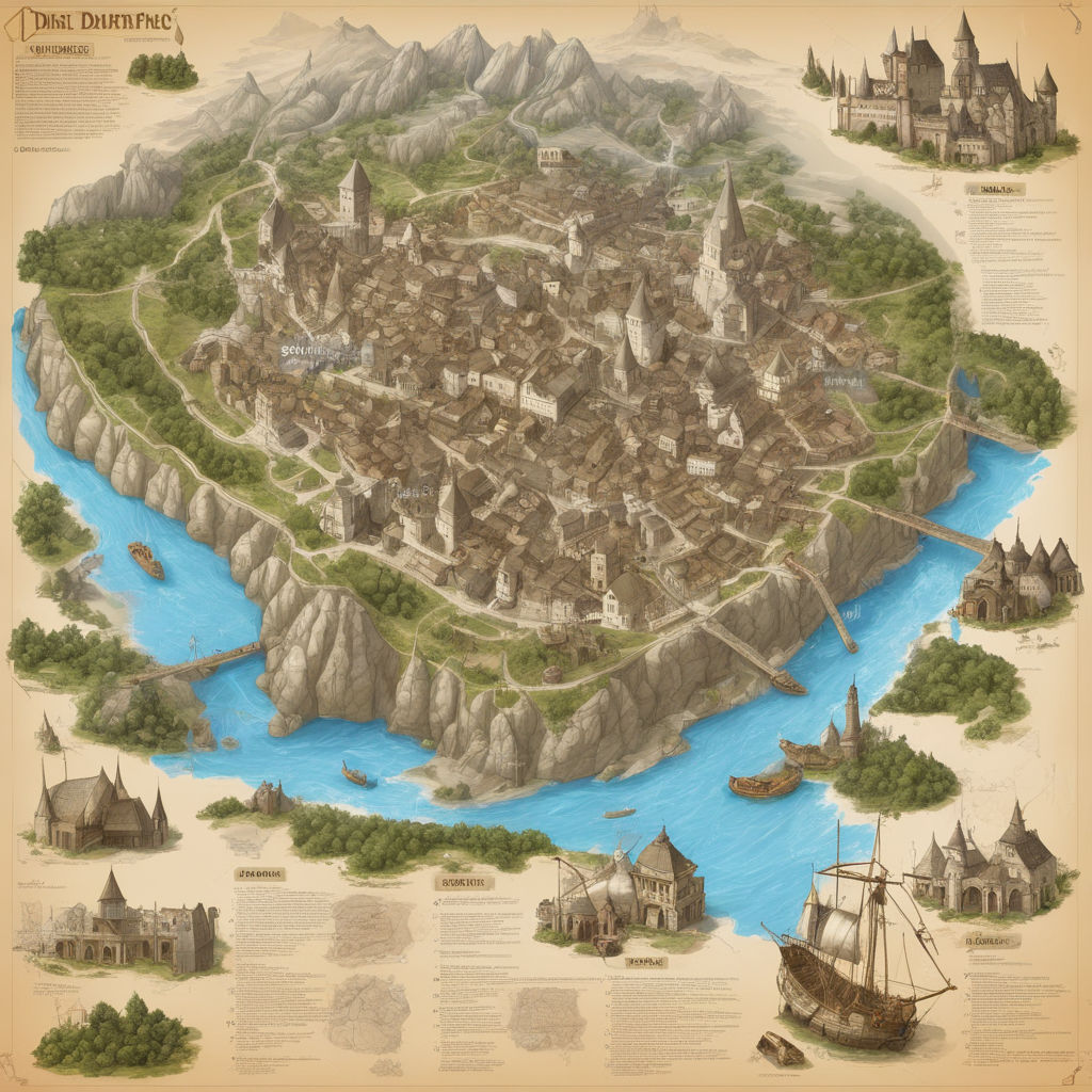 medieval fantasy city map