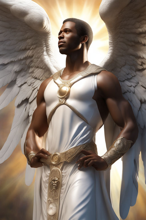 african american male guardian angel