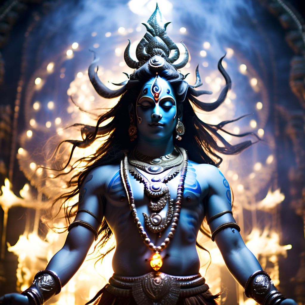 Lord Shiva, looking like a... | Video by DefendingGrizzly | Genmo