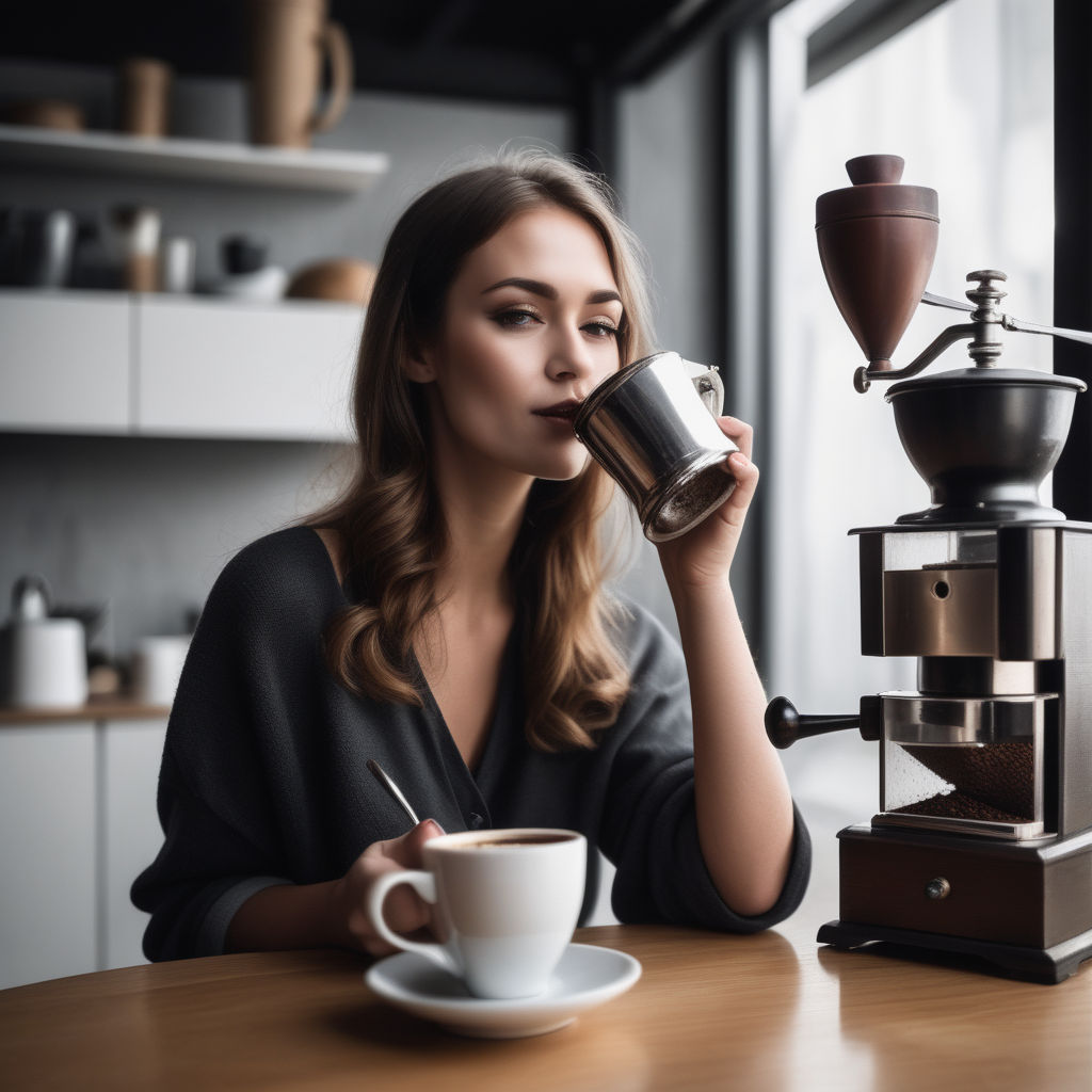 This Coffee Grinder with Integrated Scale Is a Coffee Helper