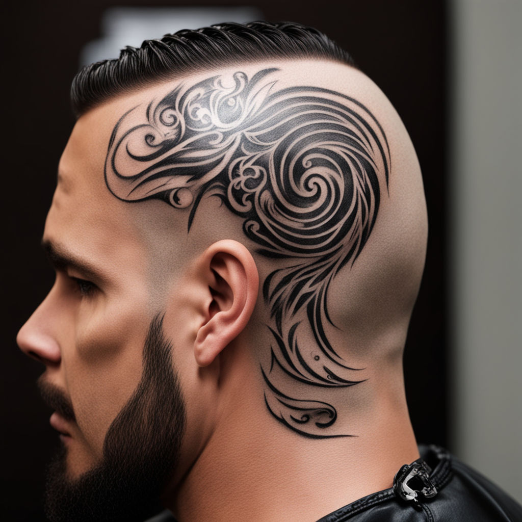 494 Bald Head Tattoo Stock Photos - Free & Royalty-Free Stock Photos from  Dreamstime