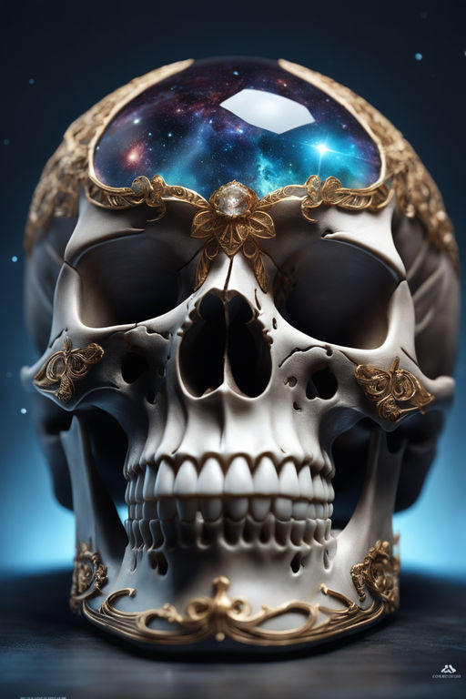 scary skull wallpaper widescreen