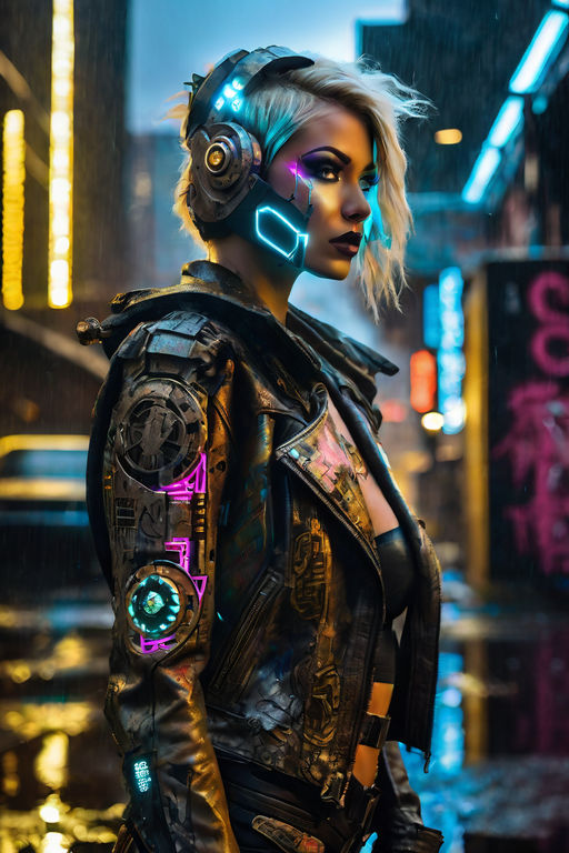 Cyberpunk netrunner cosplay makeup  Cosplay makeup, Carnival face paint,  Cosplay