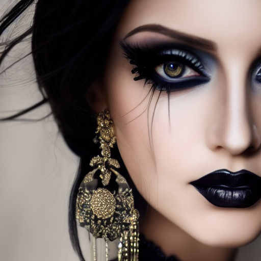 dark gothic makeup - Playground