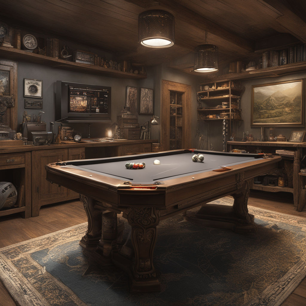 ArtStation - Poolroom 5 (The Poolrooms Collection)