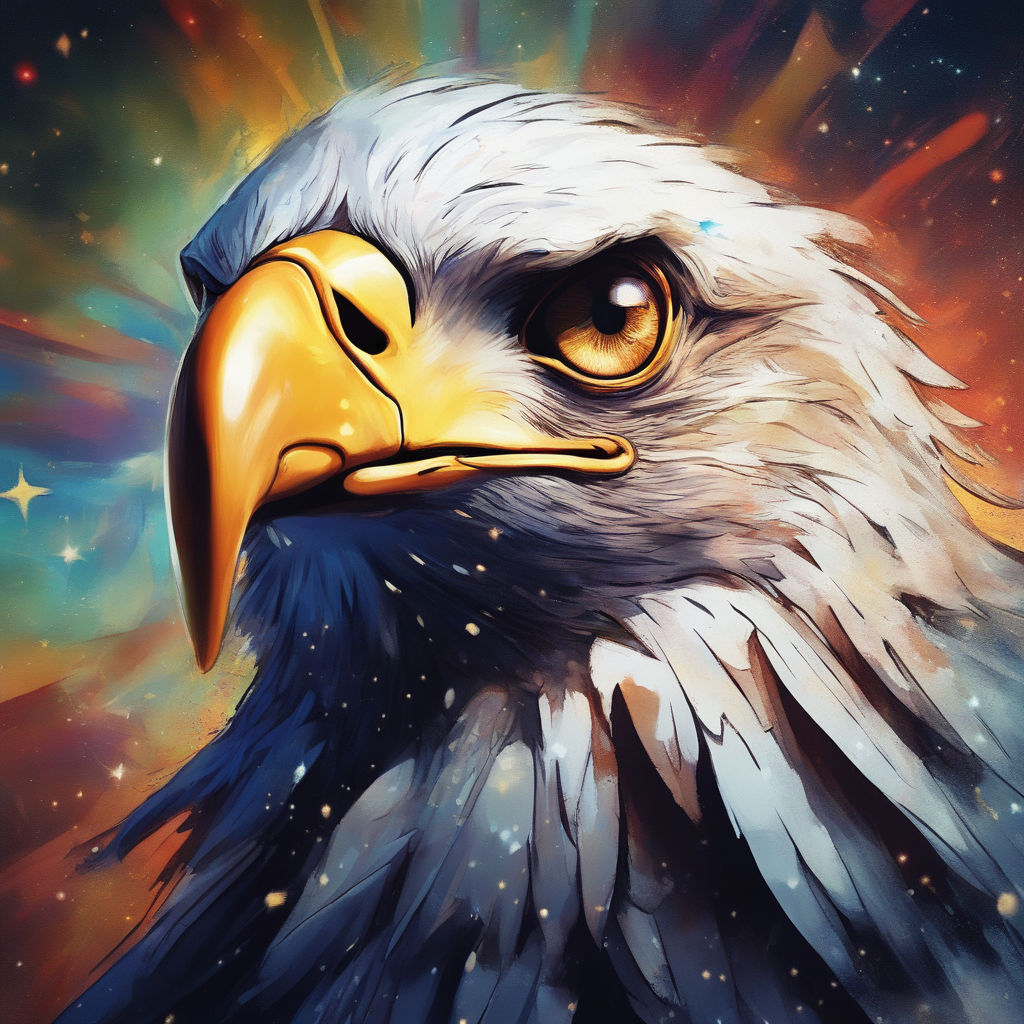 cool eagle art