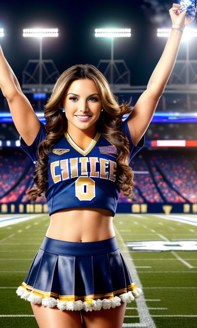 nfl cheerleader - Playground AI