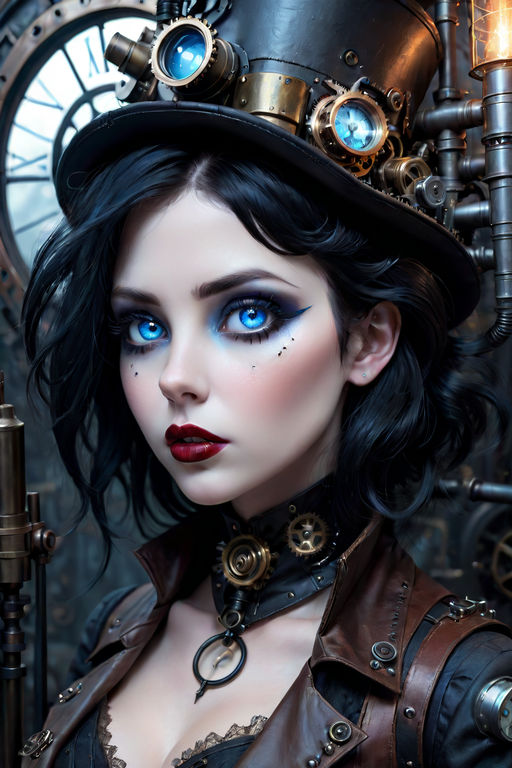 Steampunk Goth Eye Makeup | Saubhaya Makeup