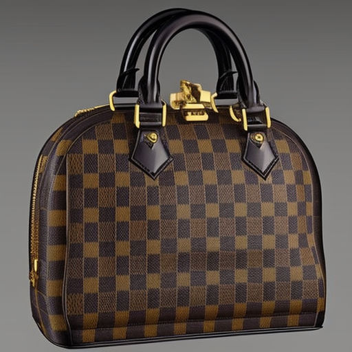 ArtStation - Louis Vuitton Alma bb handbag