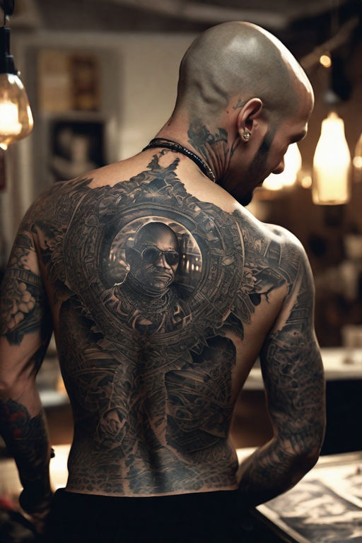 Yakuza Back Tattoo | Illustration by Reiko Lauper