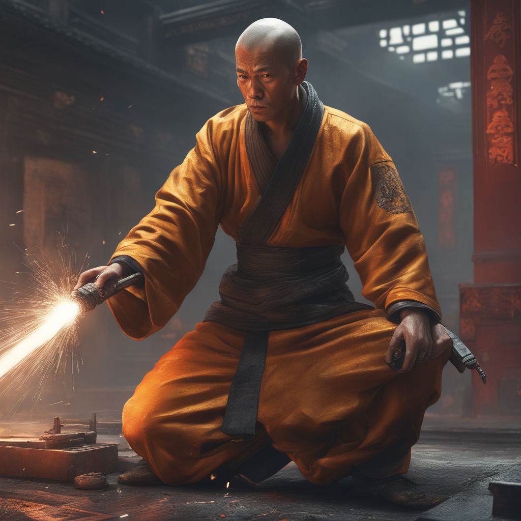 martial arts monk wallpaper