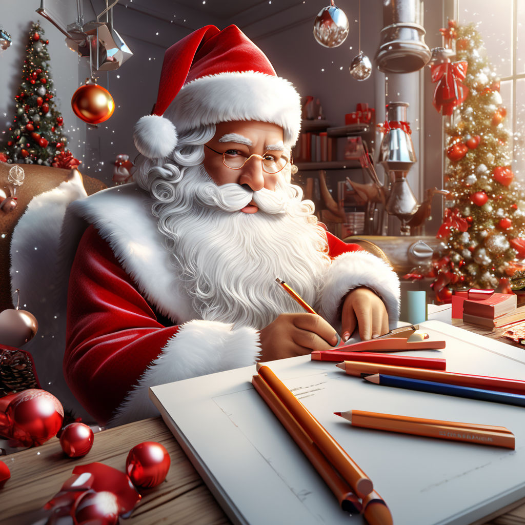 How To Draw Santa Claus's Face - Art For Kids Hub -