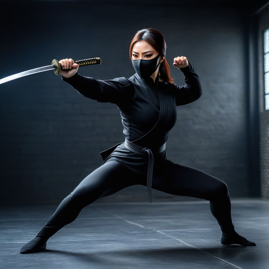 The Blind Ninja | Human poses reference, Female pose reference, Human poses