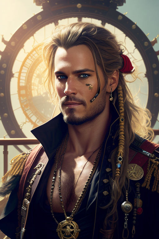 steampunk pirate male