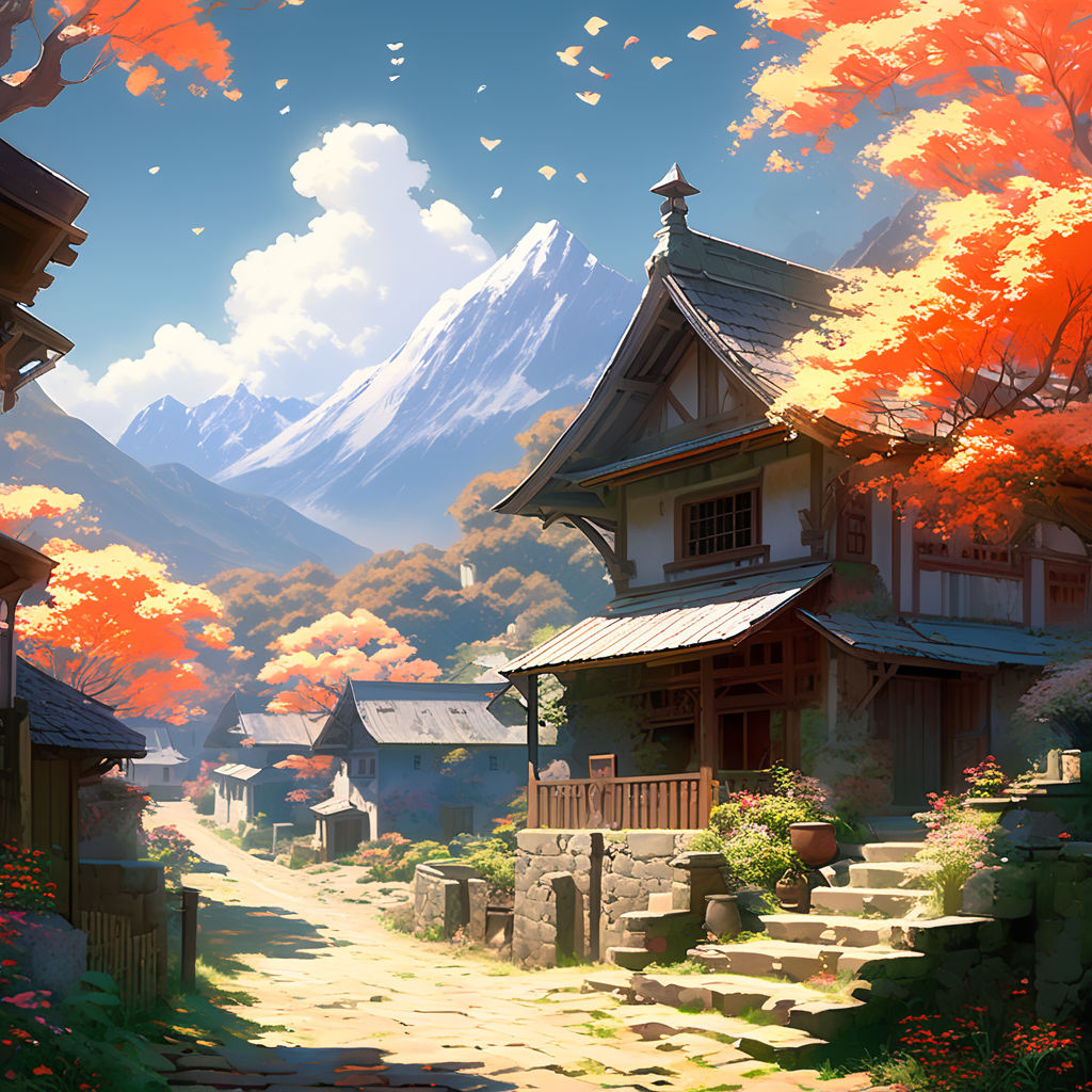 Draw anime background and environment design by Advjlzar | Fiverr