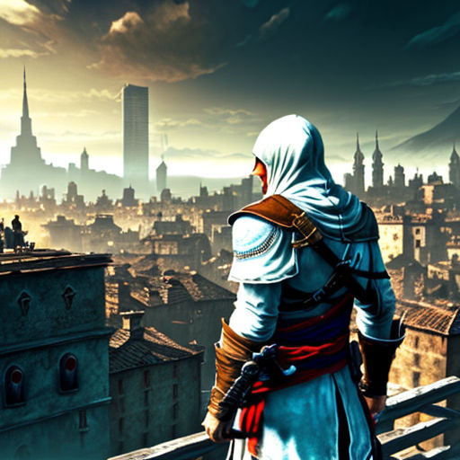 Assassin's Creed Revelations Altaïr outfit recolor to Black 