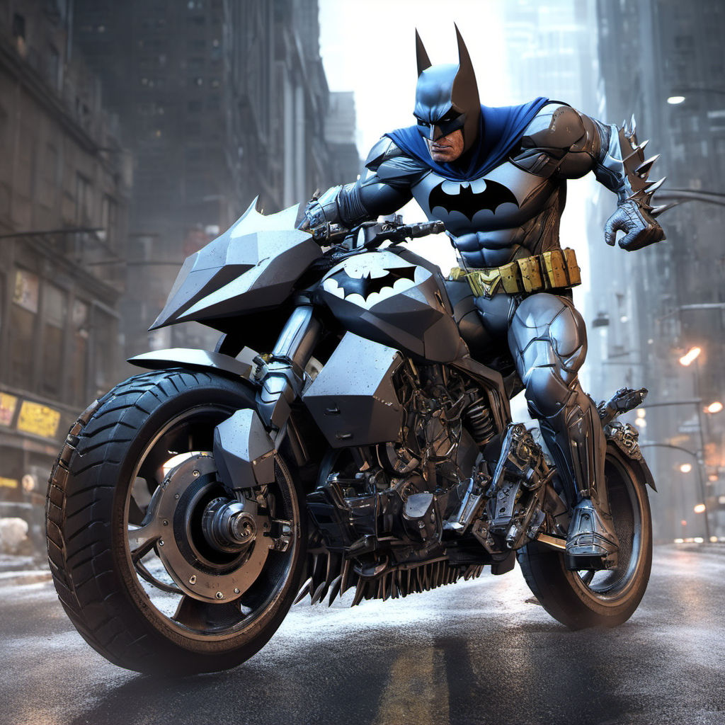 moto batman - Playground