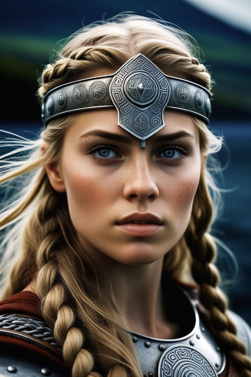 A rather random Viking style character ive made inspired by the viking  queen on insta, ive only done concept art in the past but this is the first  ive finished. : r/ImaginaryCharacters