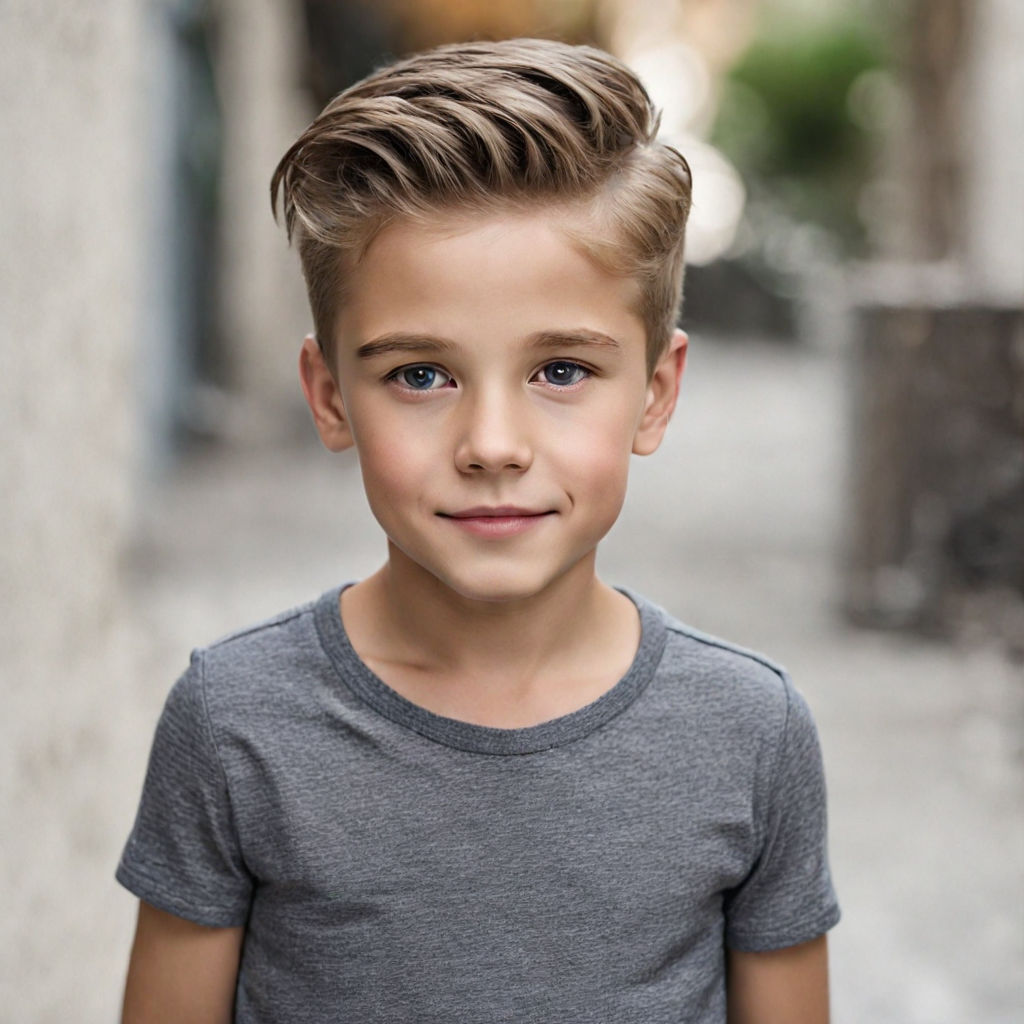 Fluffy Soft Boy Hair in Blonde